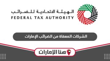 الشركات المعفاة من الضرائب في الإمارات وشروط إعفائها 2024